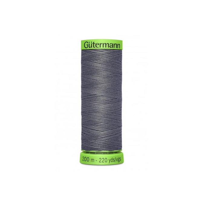 Bobine de fil - 200m - gris foncé