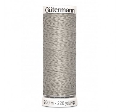 Bobine de fil - 200m - gris marron