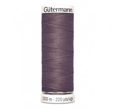 Bobine de fil - 200m - violet gris