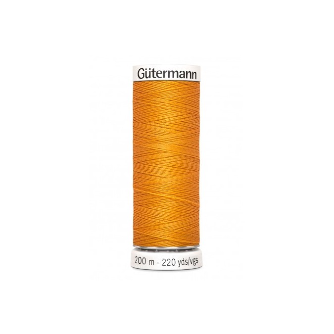 Bobine de fil - 200m - orange marron